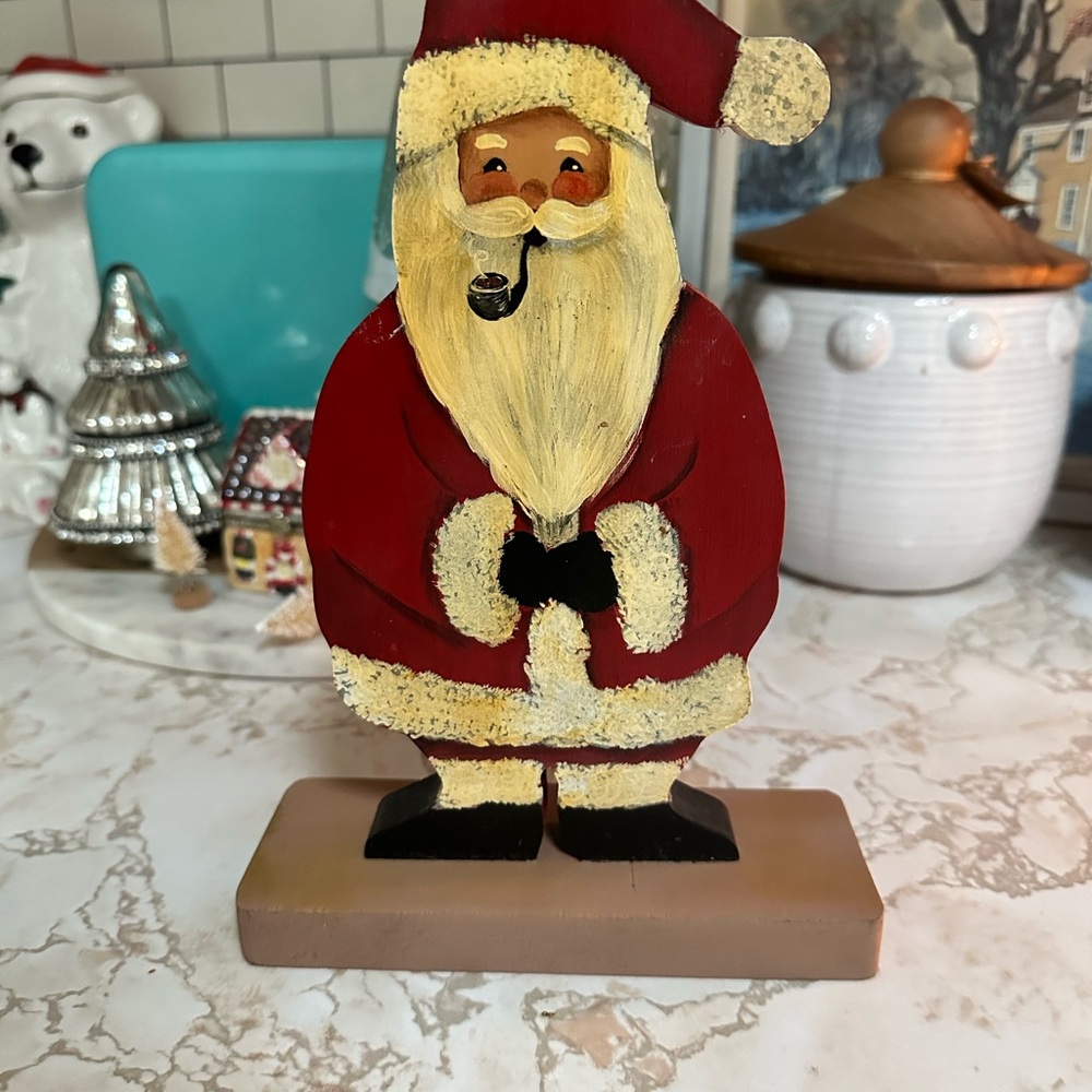 Festive Santa Claus Holiday Decoration